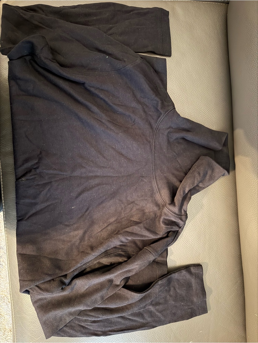 Women’s black turtleneck